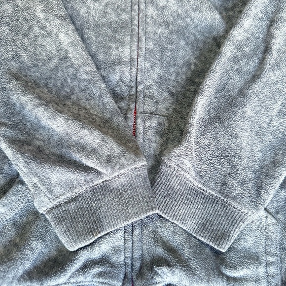 George Grey Fleece Monkey Zip Hoodie Sweater 12-18 Month Boys - Picture 4 of 5